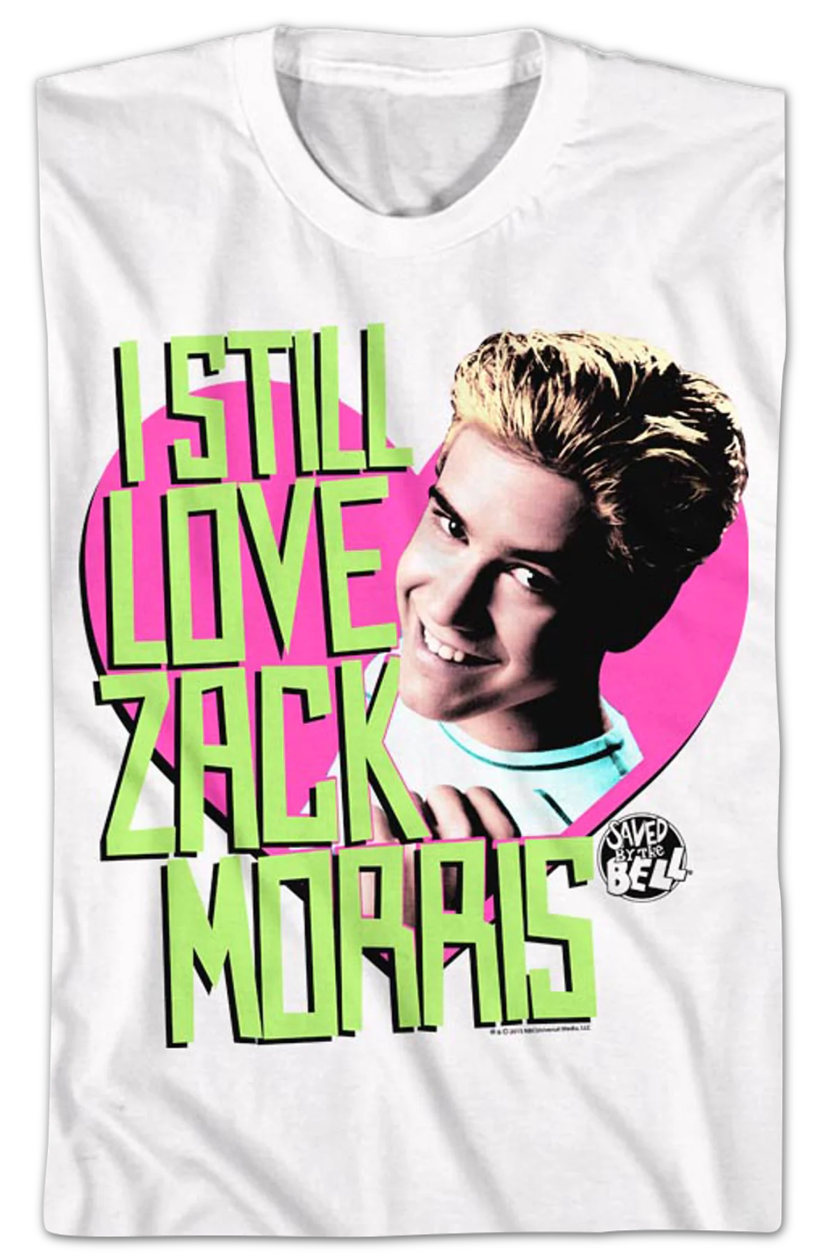 I Still Love Zack Morris Saved By The Bell T-Shirt - Image 2