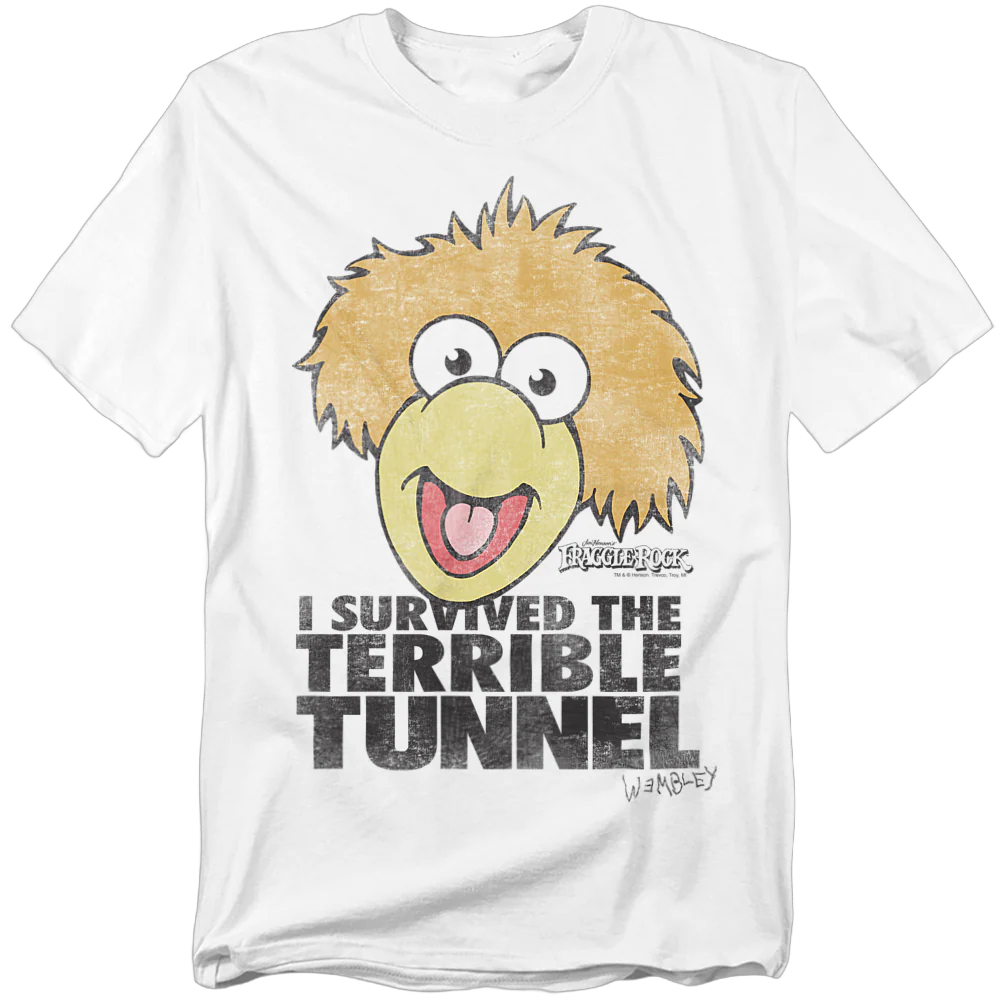 I Survived The Terrible Tunnel Fraggle Rock T-Shirt