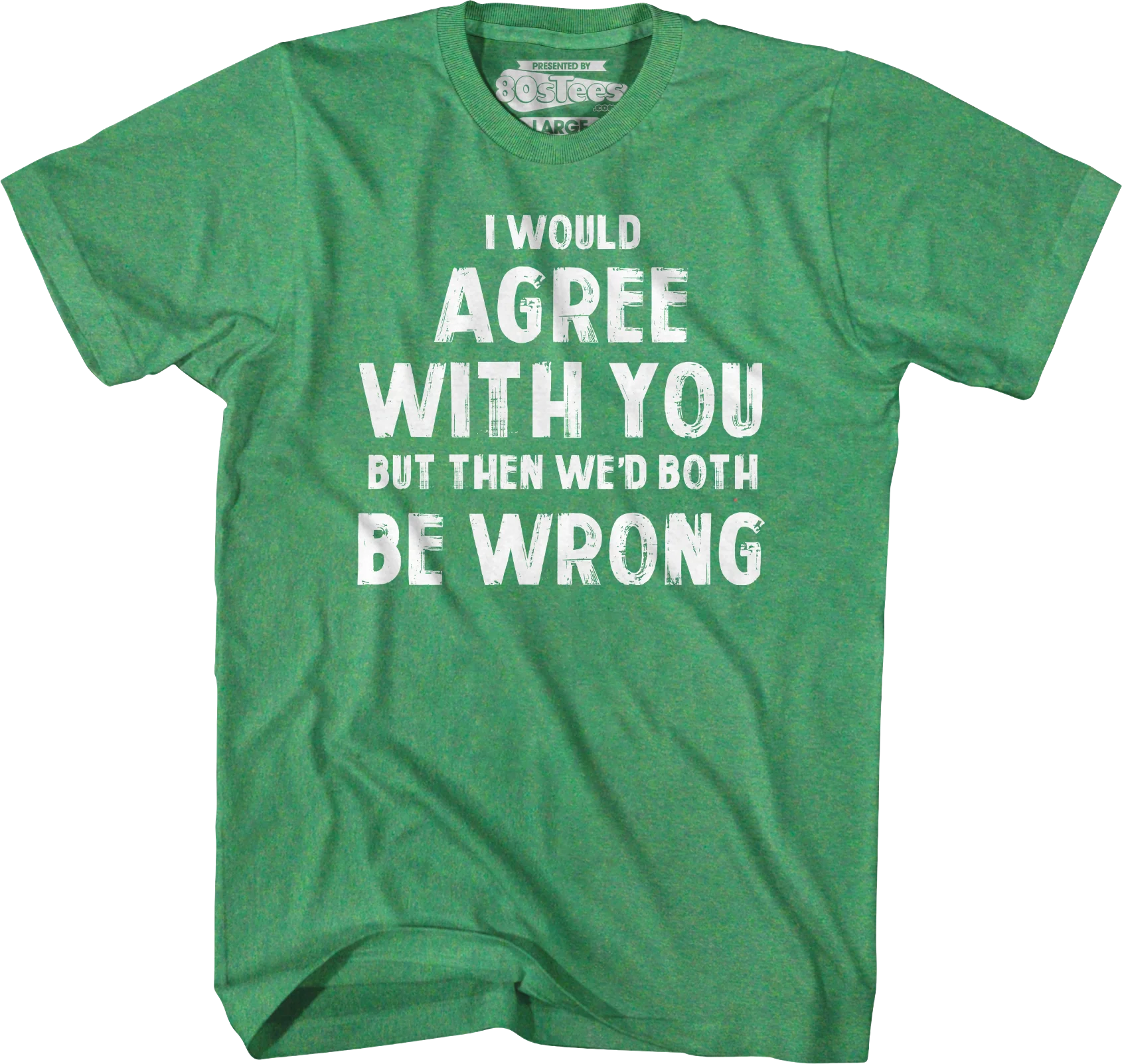 I Would Agree With You But Then We'd Both Be Wrong T-Shirt - Image 5