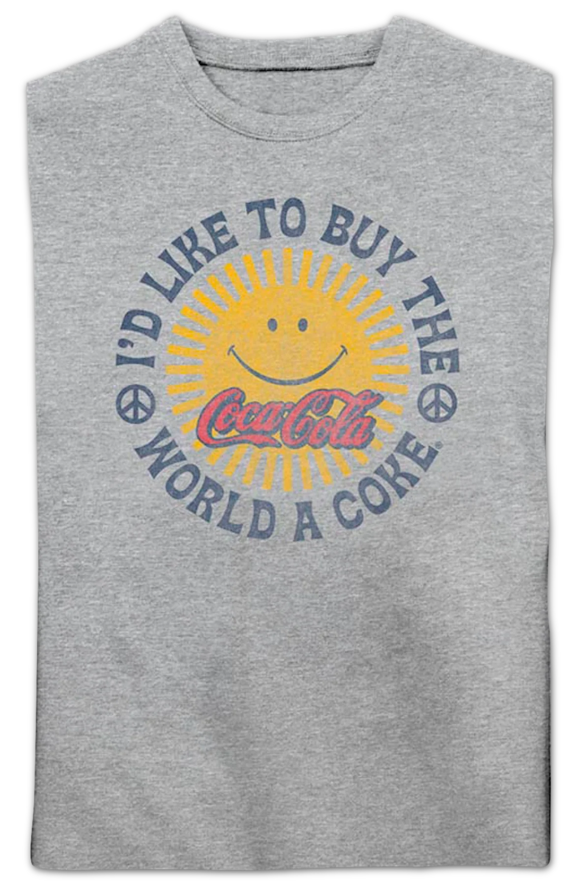 I'd Like To Buy The World A Coke Coca-Cola Sweatshirt - Image 2