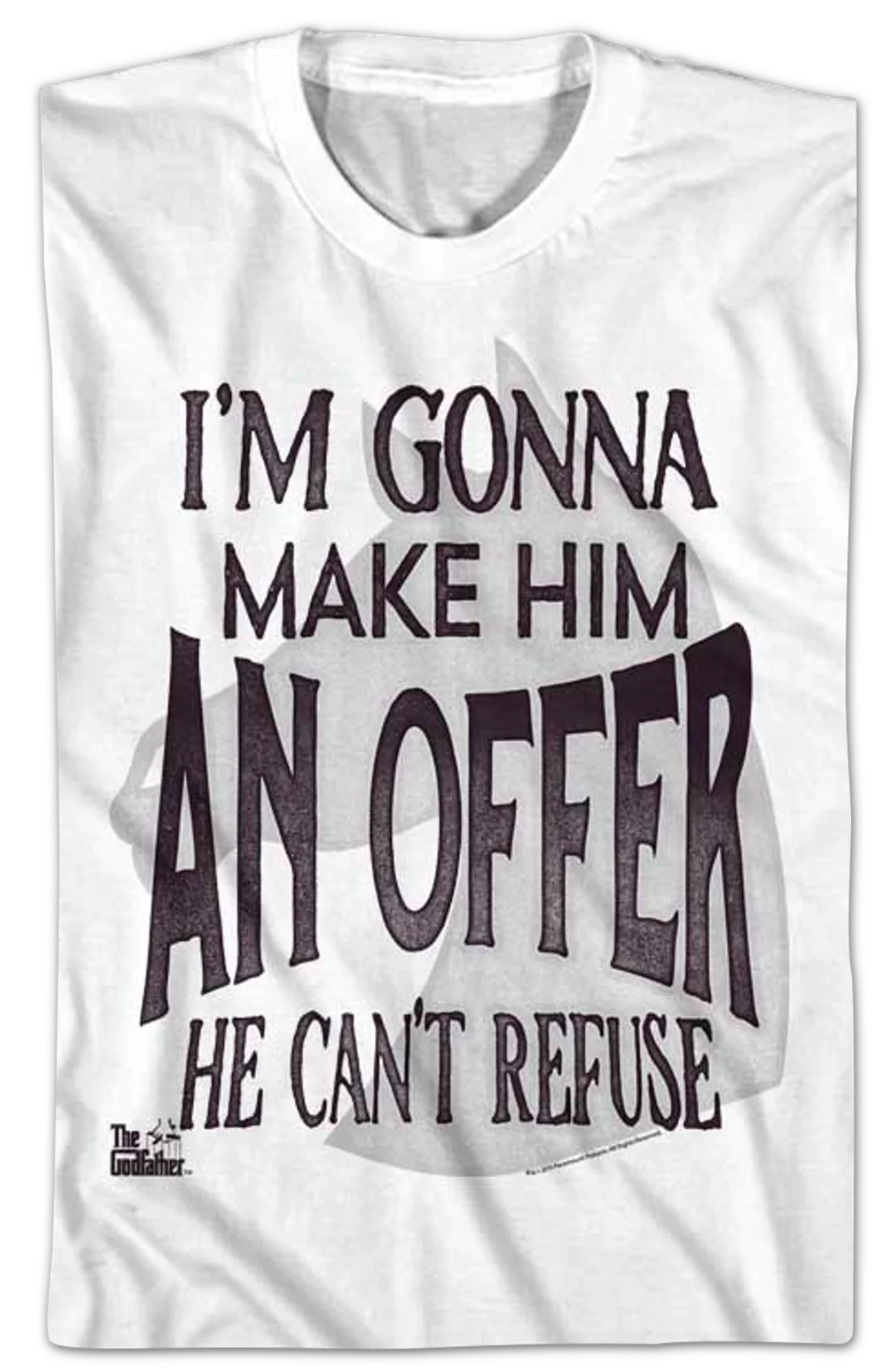 I'm Gonna Make Him An Offer He Can't Refuse Godfather T-Shirt - Image 2