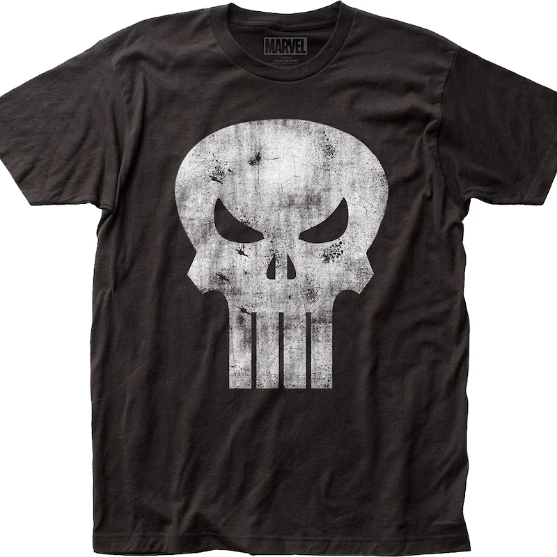 Impact Distressed Punisher Shirt