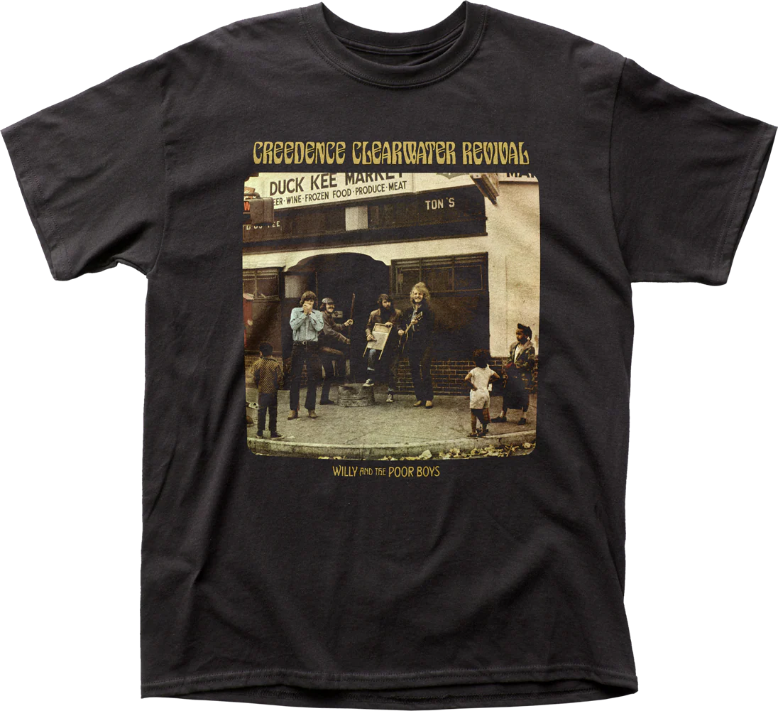 Impact Willy And The Poor Boys Creedence Clearwater Revival T-Shirt