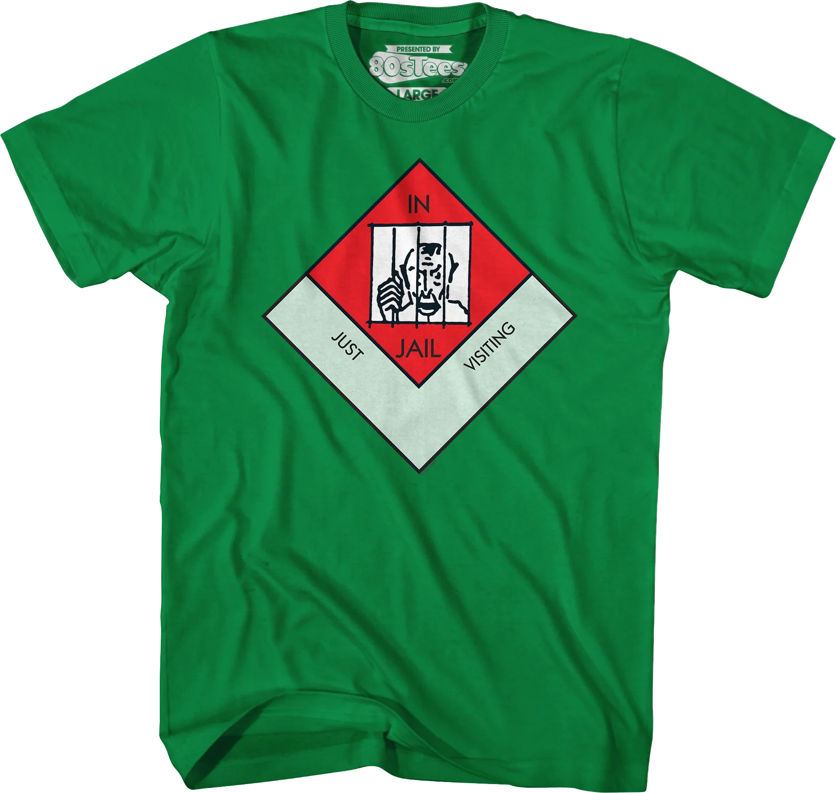 In Jail/Just Visiting Monopoly T-Shirt - Image 9