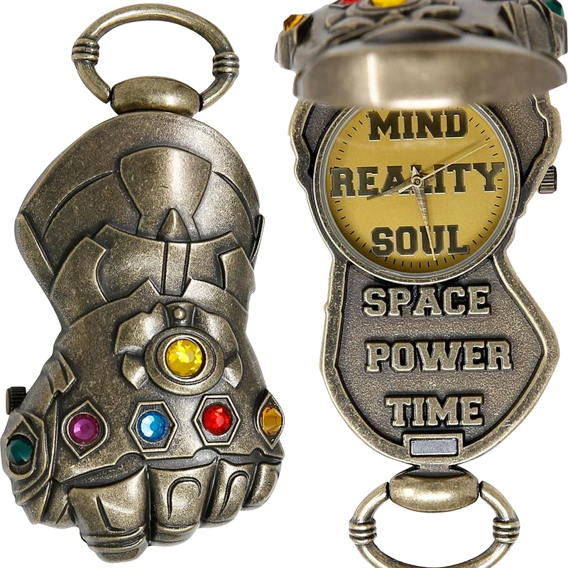 Infinity Gauntlet Marvel Comics Pocket Watch