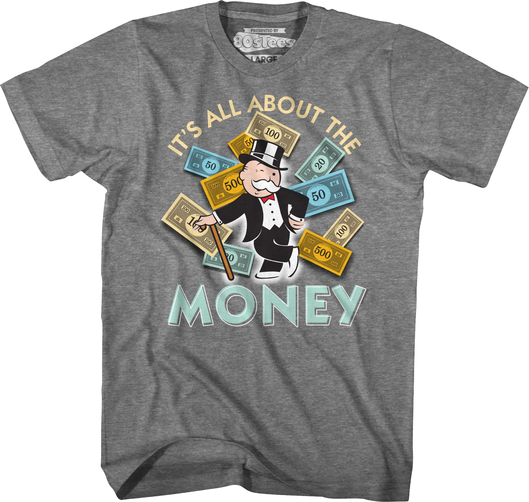 It's All About The Money Monopoly T-Shirt - Image 27