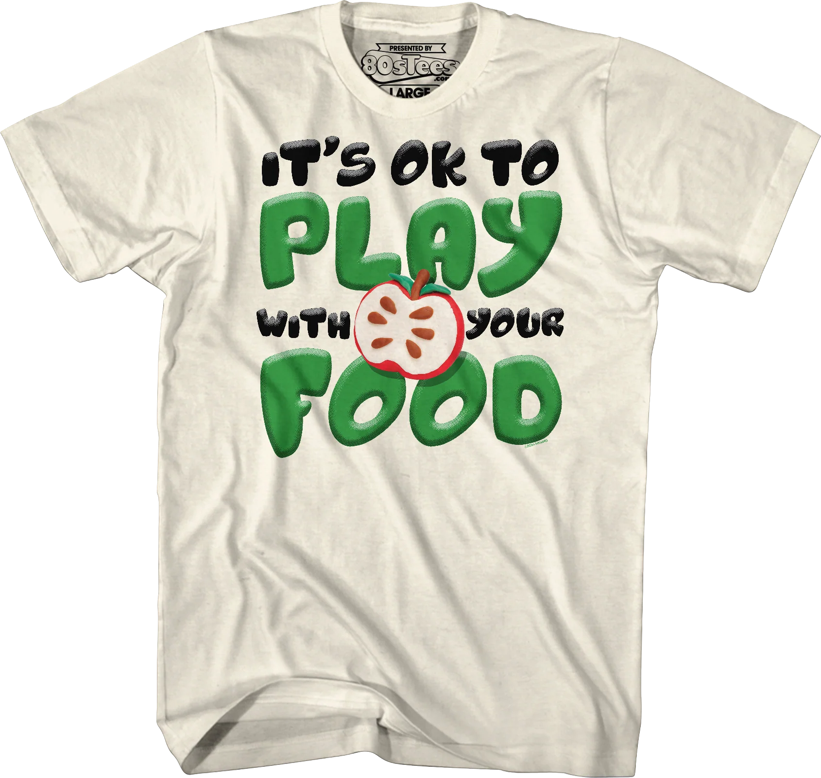 It's OK To Play With Your Food Play-Doh T-Shirt - Image 13