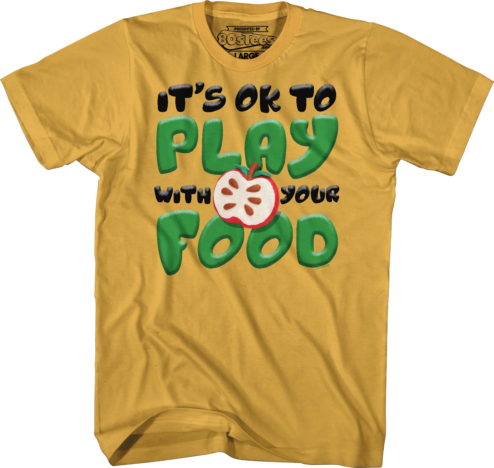 It's OK To Play With Your Food Play-Doh T-Shirt - Image 6