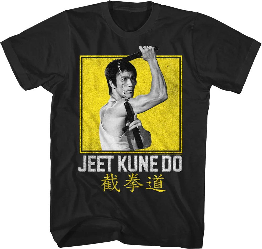 Jeet Kune Do Nunchucks Bruce Lee T-Shirt