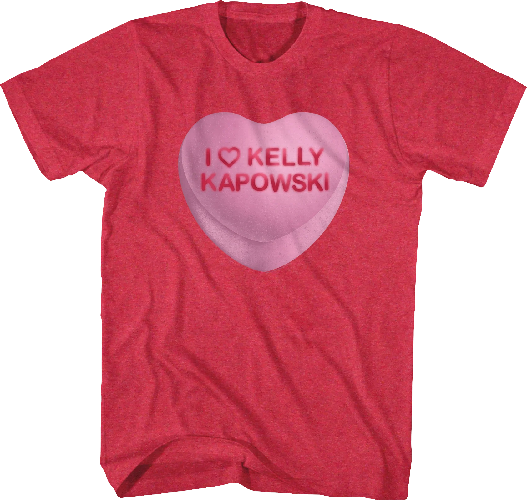 Kelly Kapowski Candy Heart Saved By The Bell T-Shirt
