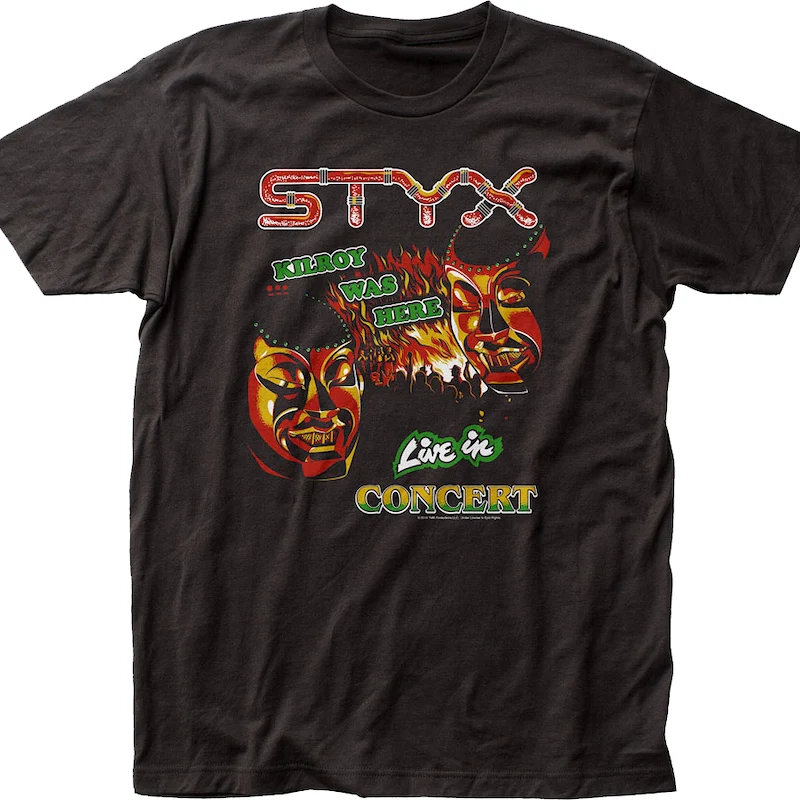Kilroy Was Here Live In Concert Styx T-Shirt