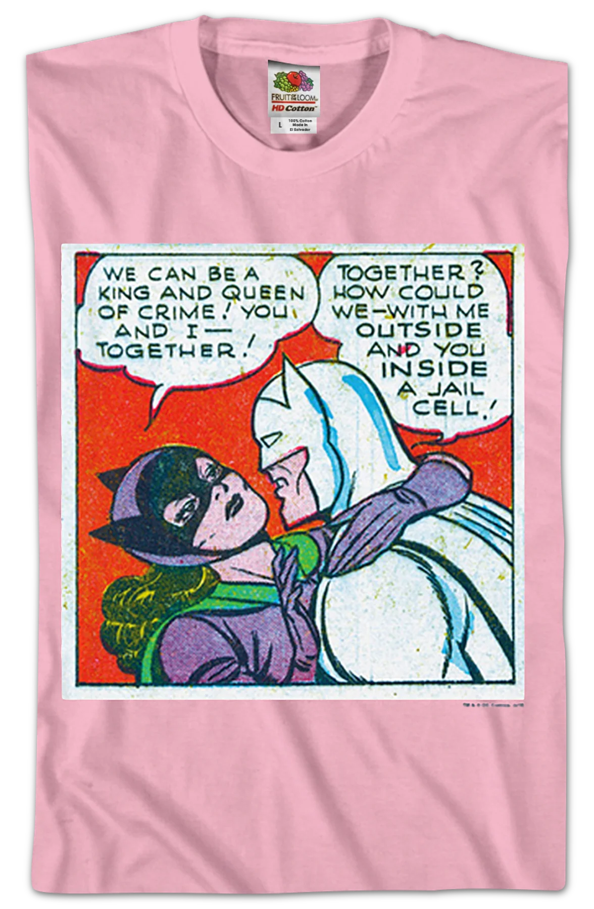 King and Queen of Crime Batman T-Shirt - Image 2