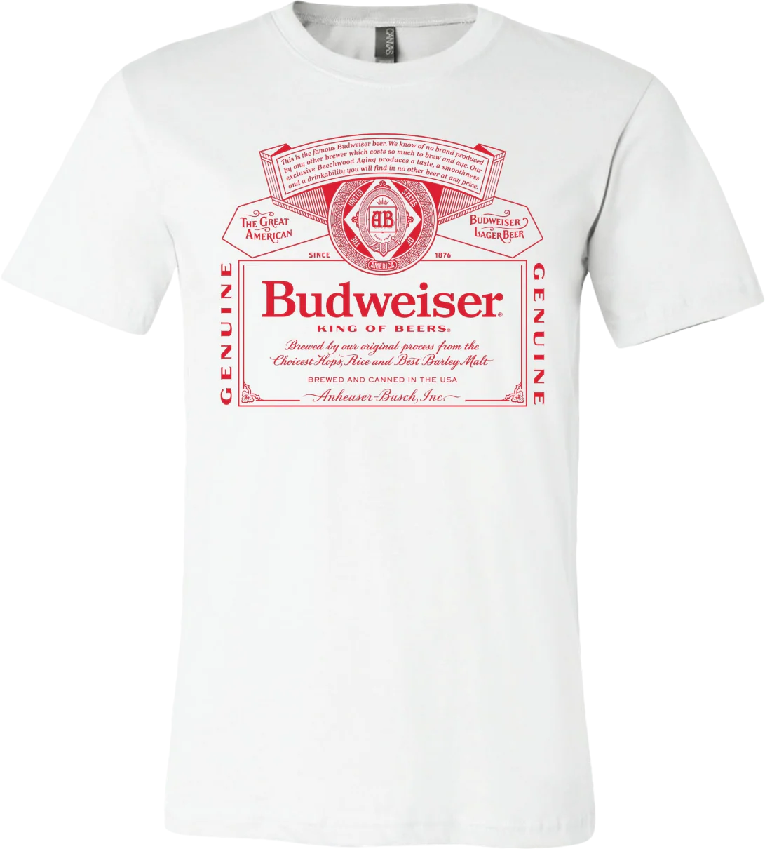 King Of Beers Budweiser T-Shirt