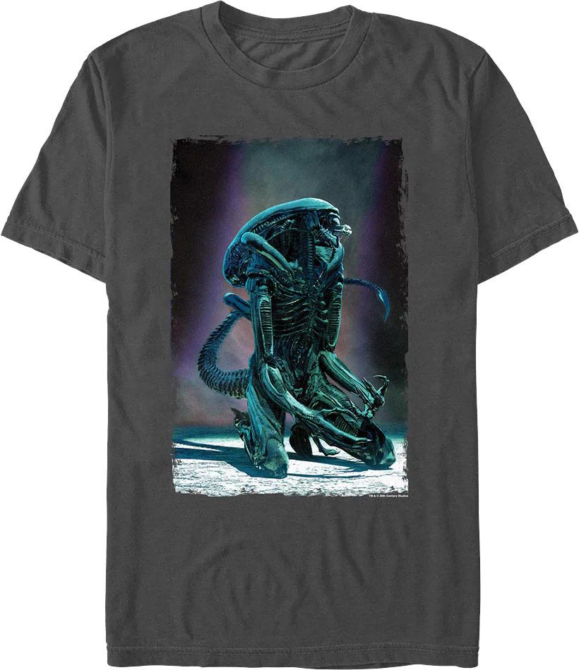 Kneeling Xenomorph Alien Shirt