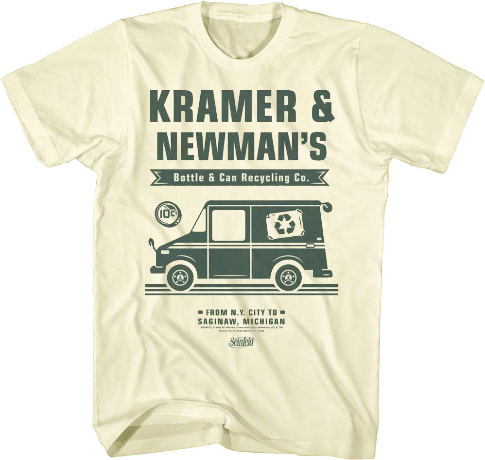 Kramer and Newman's Recycling Co. Seinfeld T-Shirt