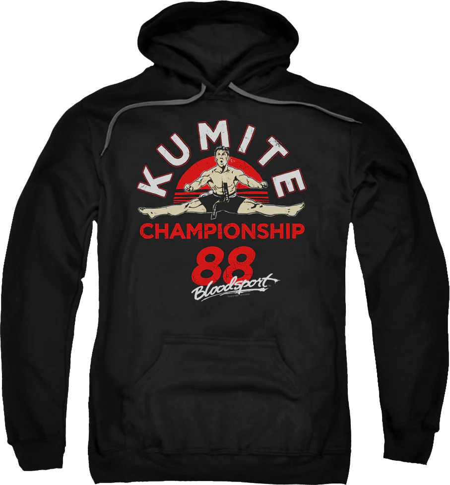 Kumite Championship Bloodsport Hoodie