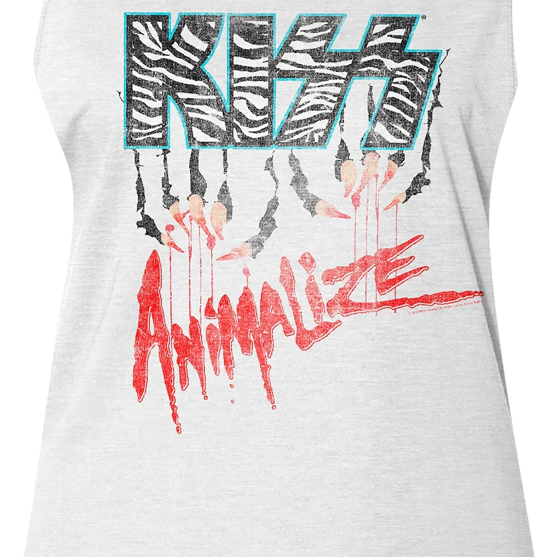 Ladies Animalize KISS Sleeveless Crewneck Shirt - Image 2