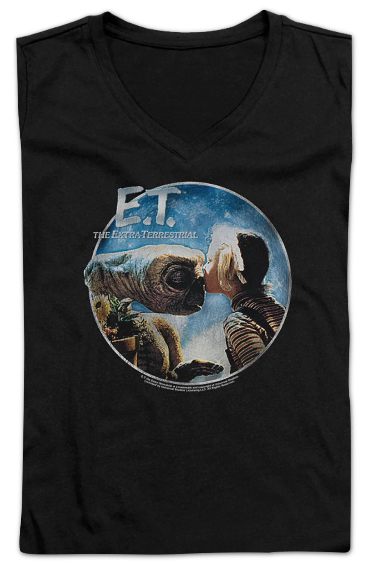 Ladies ET Gertie Kiss V-Neck Shirt - Image 2