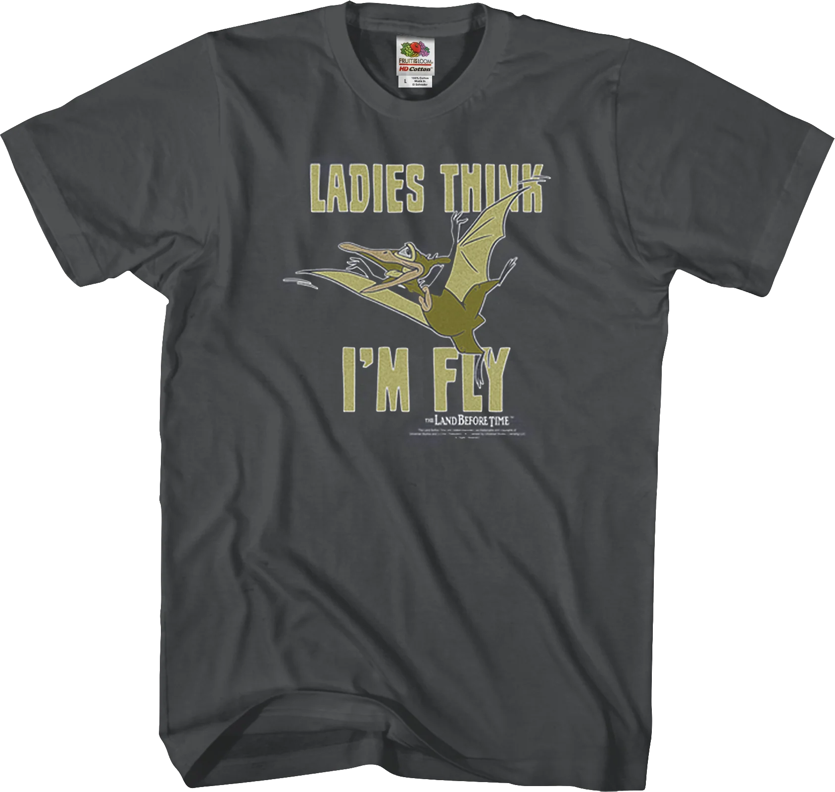 Ladies Think I'm Fly Land Before Time T-Shirt