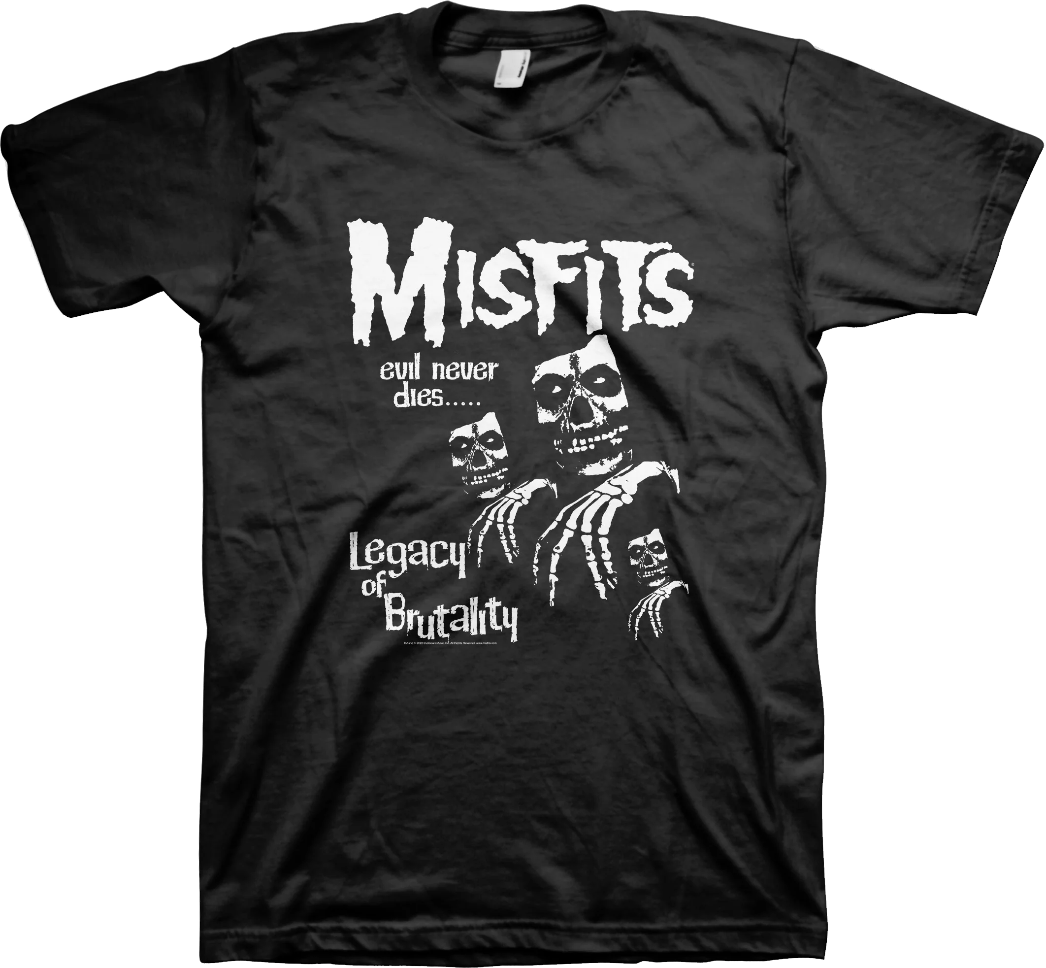 Legacy Of Brutality Evil Cover Misfits T-Shirt