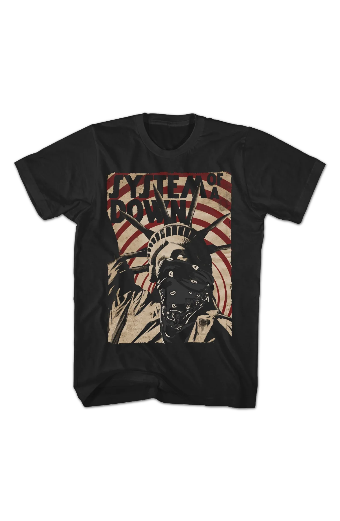 Liberty Bandit System Of A Down T-Shirt - Image 2