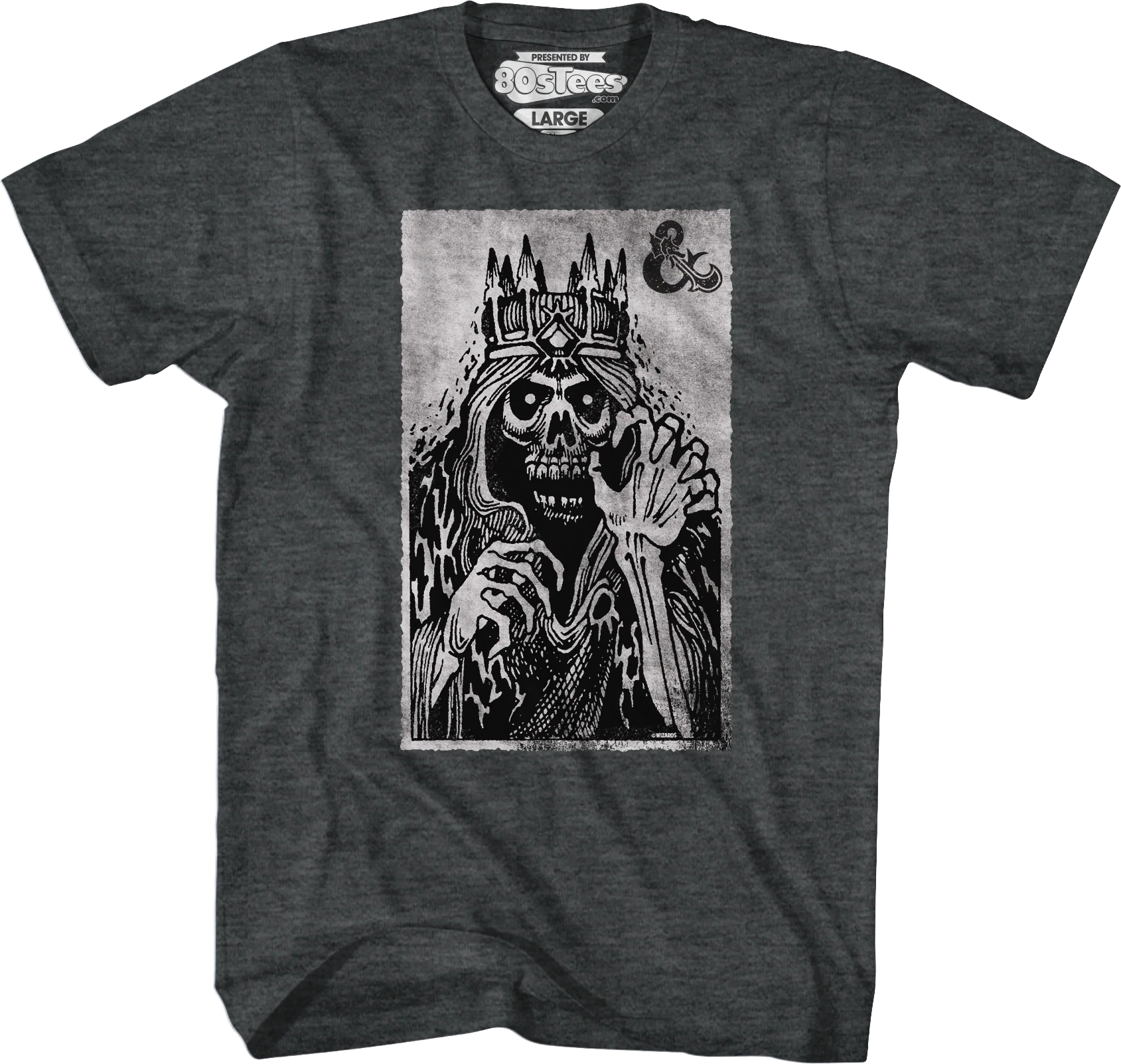 Lich Sketch Dungeons & Dragons T-Shirt