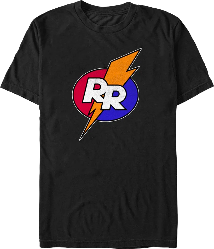 Lightning Bolt Logo Chip 'n Dale Rescue Rangers T-Shirt