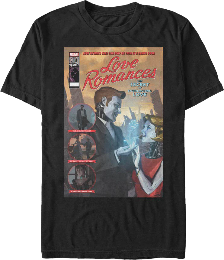 Love Romances Marvel Comics T-Shirt
