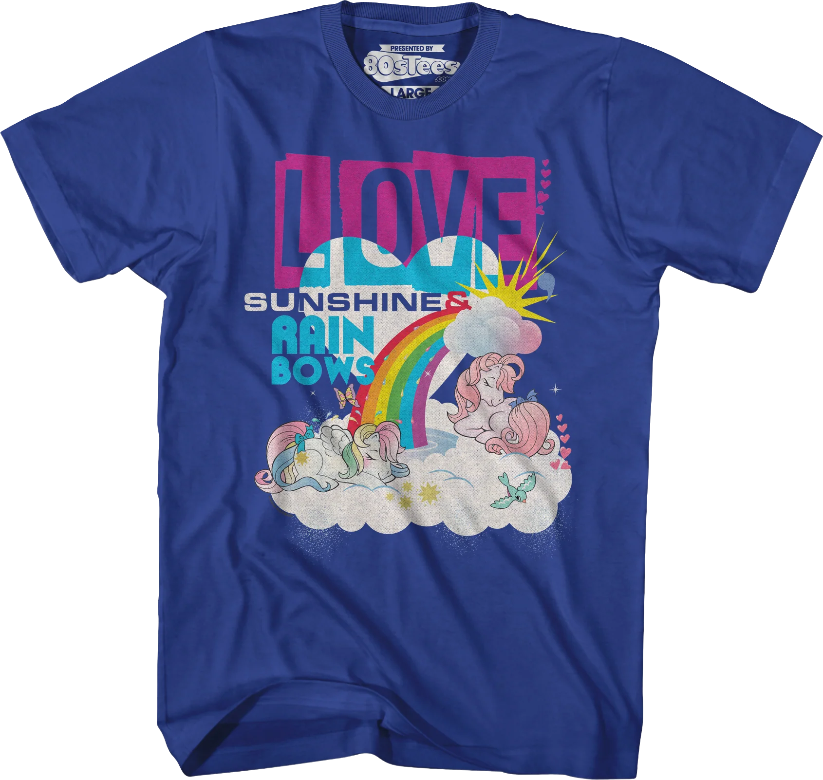 Love Sunshine & Rainbows My Little Pony T-Shirt - Image 25