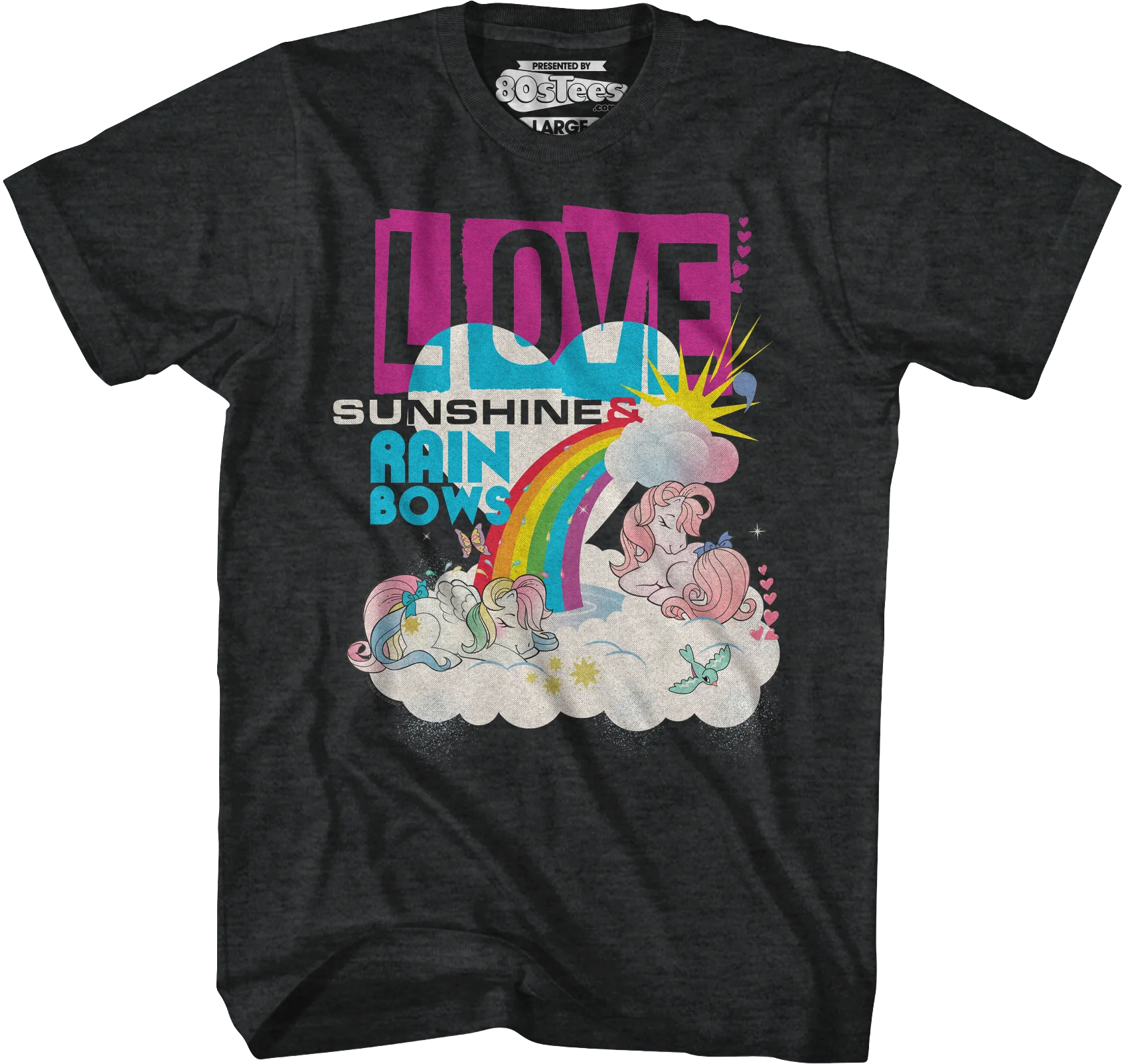 Love Sunshine & Rainbows My Little Pony T-Shirt - Image 8