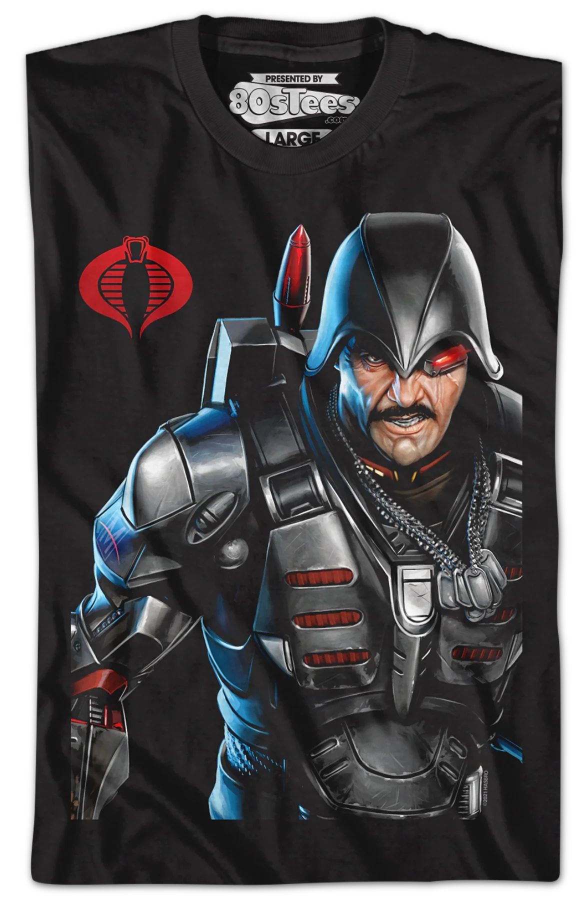 Major Bludd Classified Series GI Joe T-Shirt - Image 2