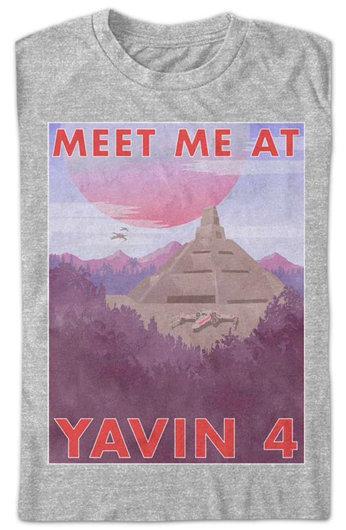 Meet Me At Yavin 4 Star Wars T-Shirt - Image 2