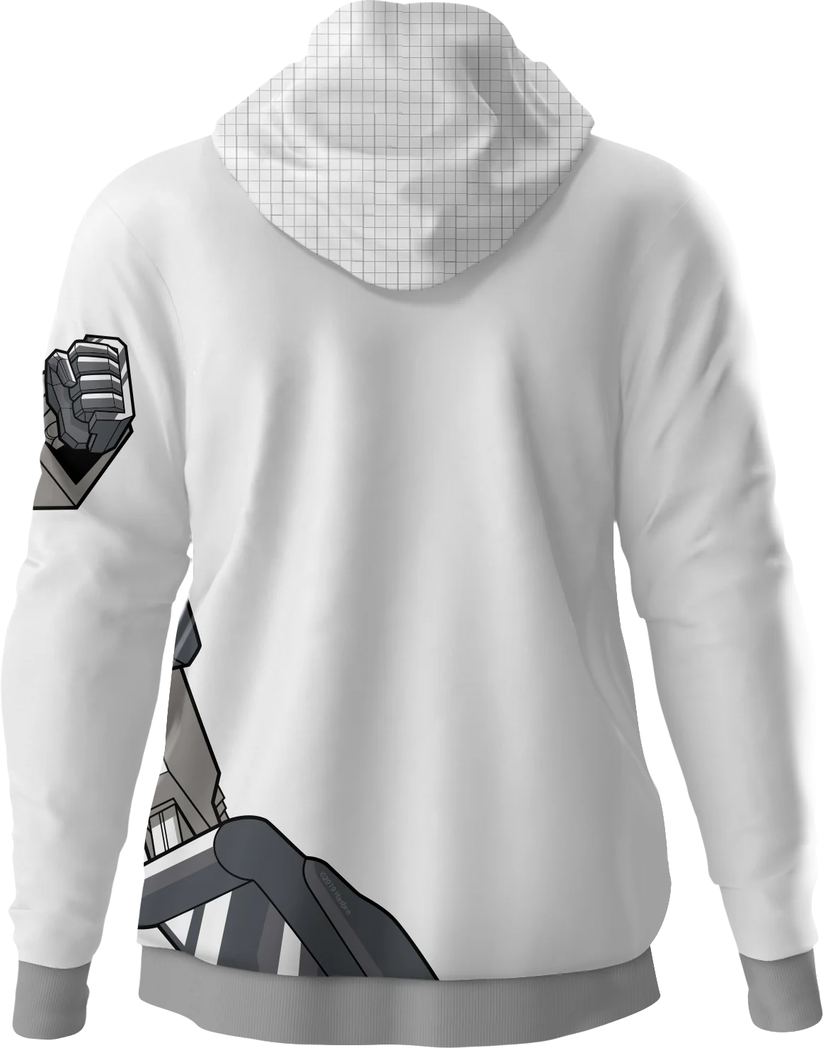 Megatron Transformers Premium Zippered Hoodie - Image 2