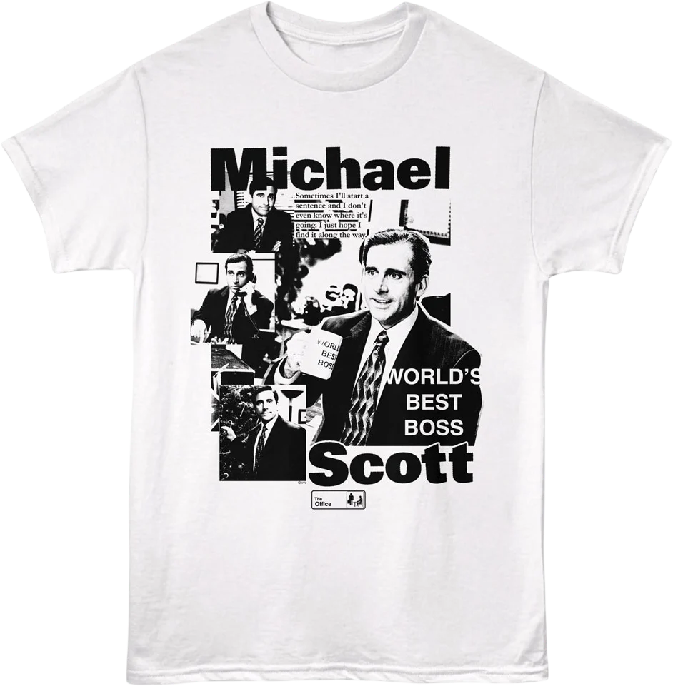 Michael Scott World's Best Boss The Office T-Shirt
