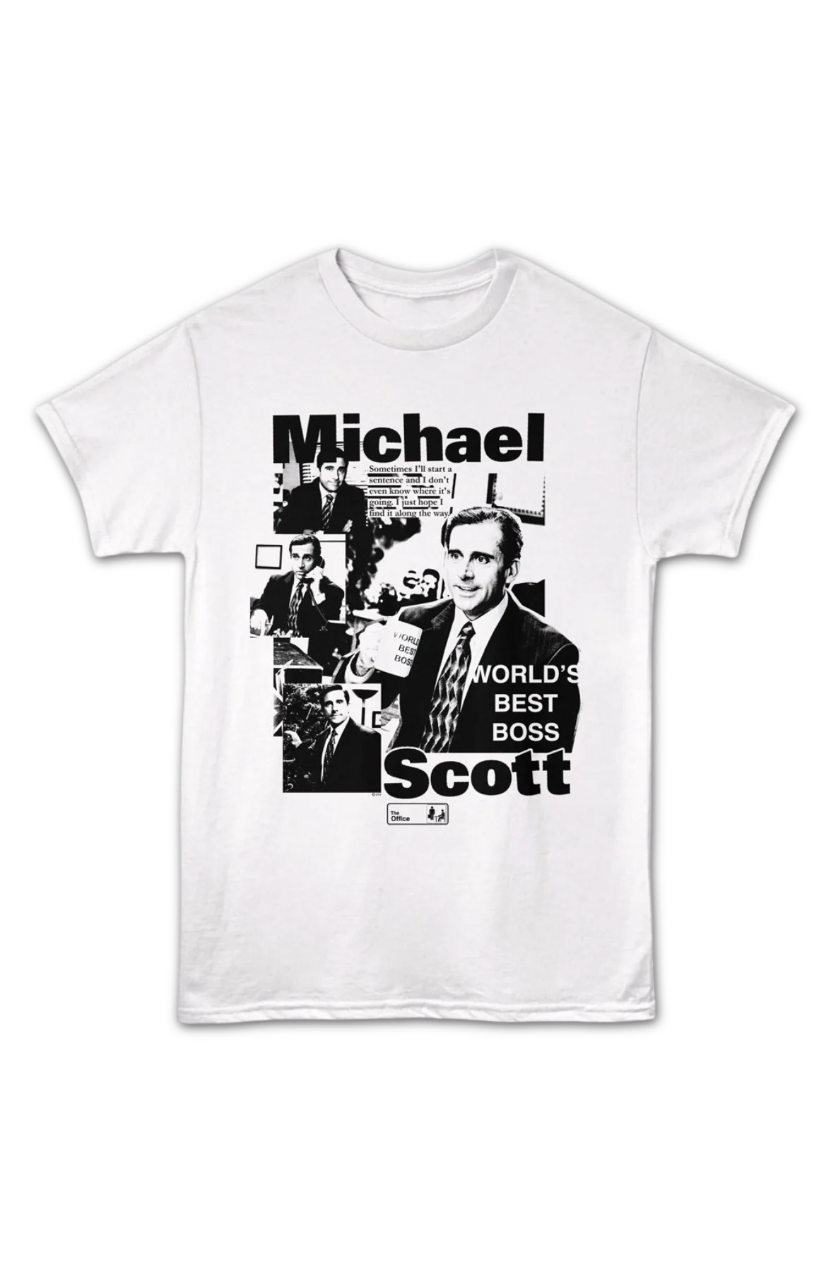 Michael Scott World's Best Boss The Office T-Shirt - Image 2