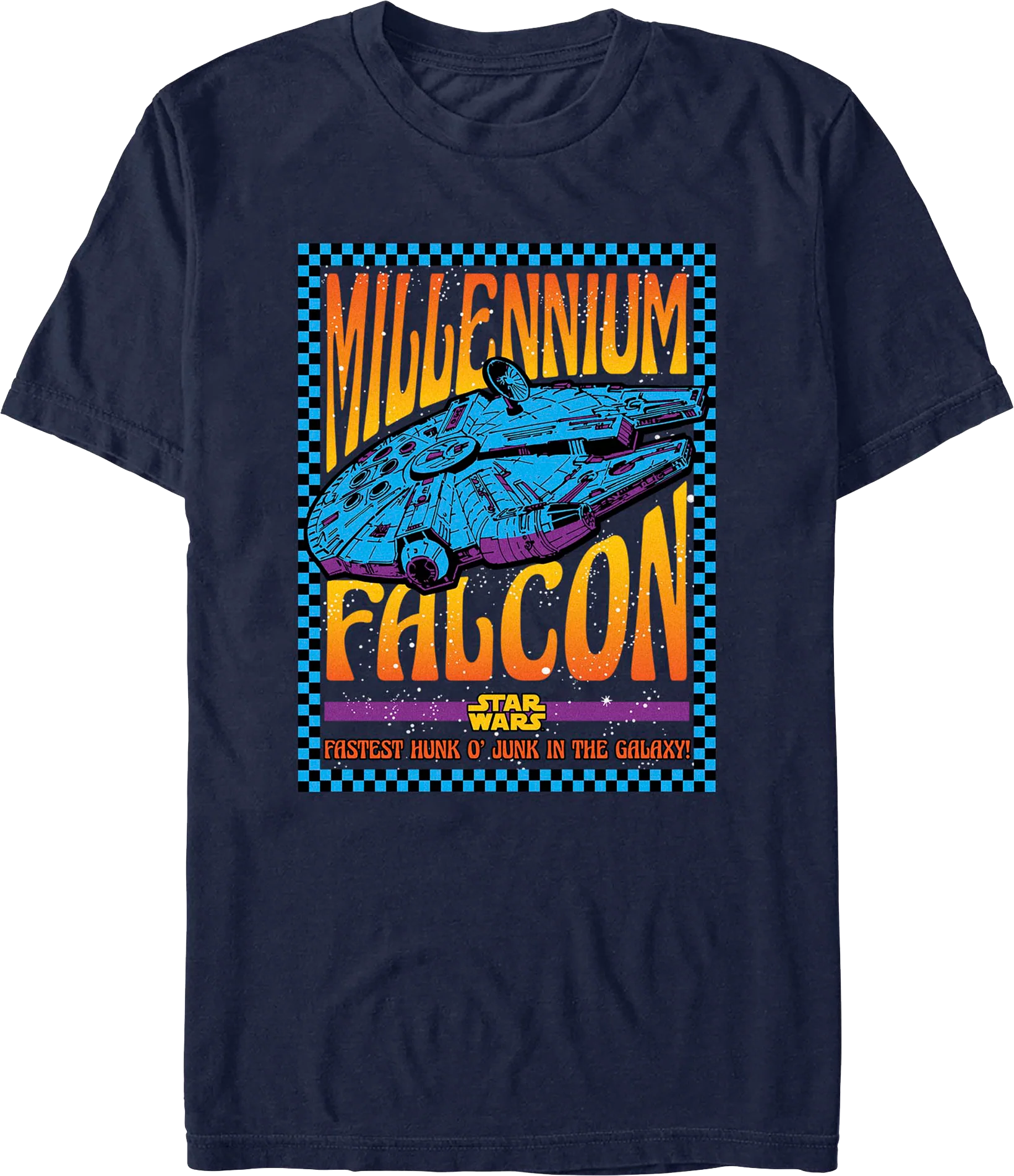 Millennium Falcon Fastest Hunk O' Junk In The Galaxy Star Wars T-Shirt