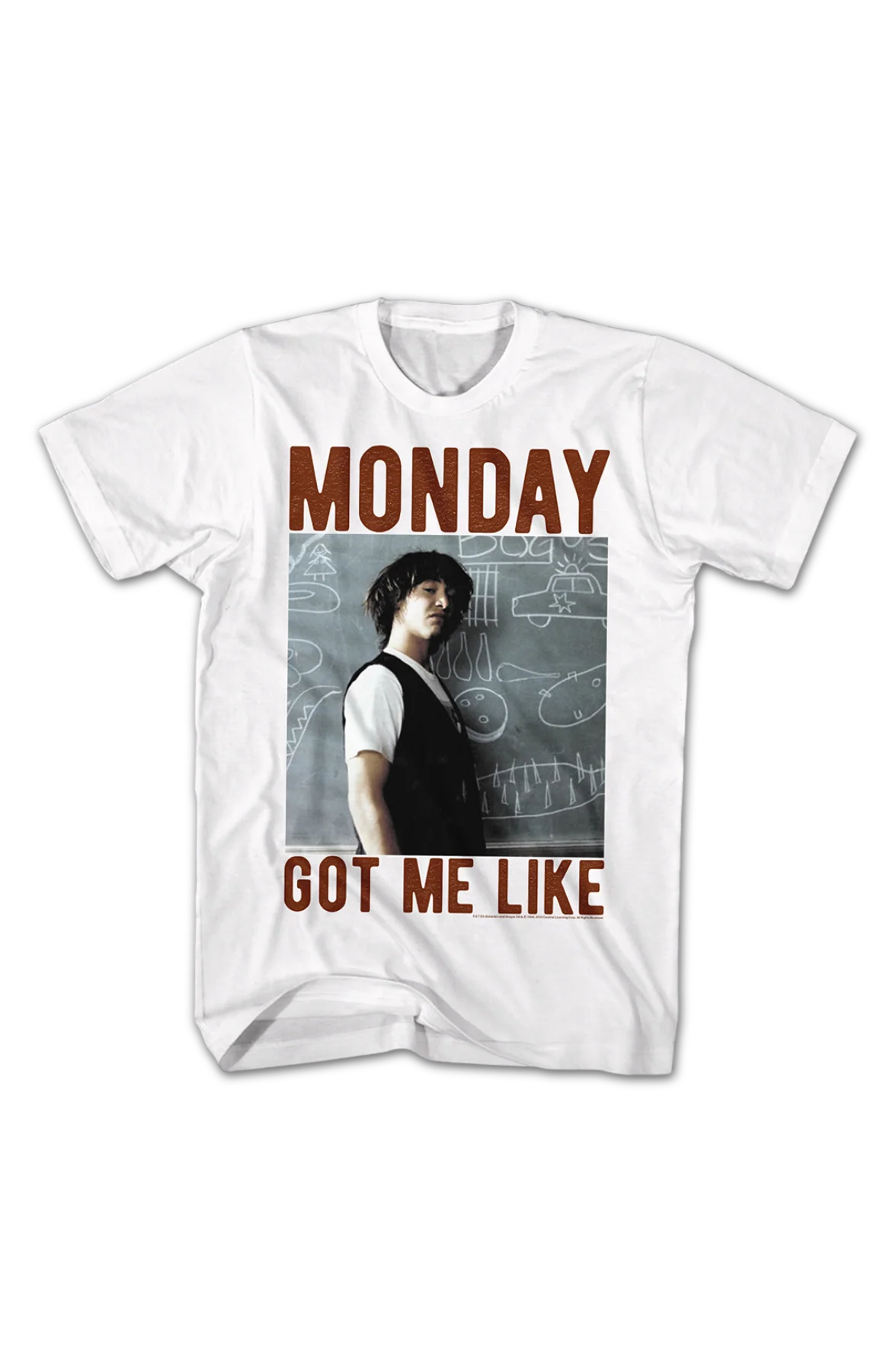 Monday Got Me Like Bill & Ted's Excellent Adventure T-Shirt - Image 2