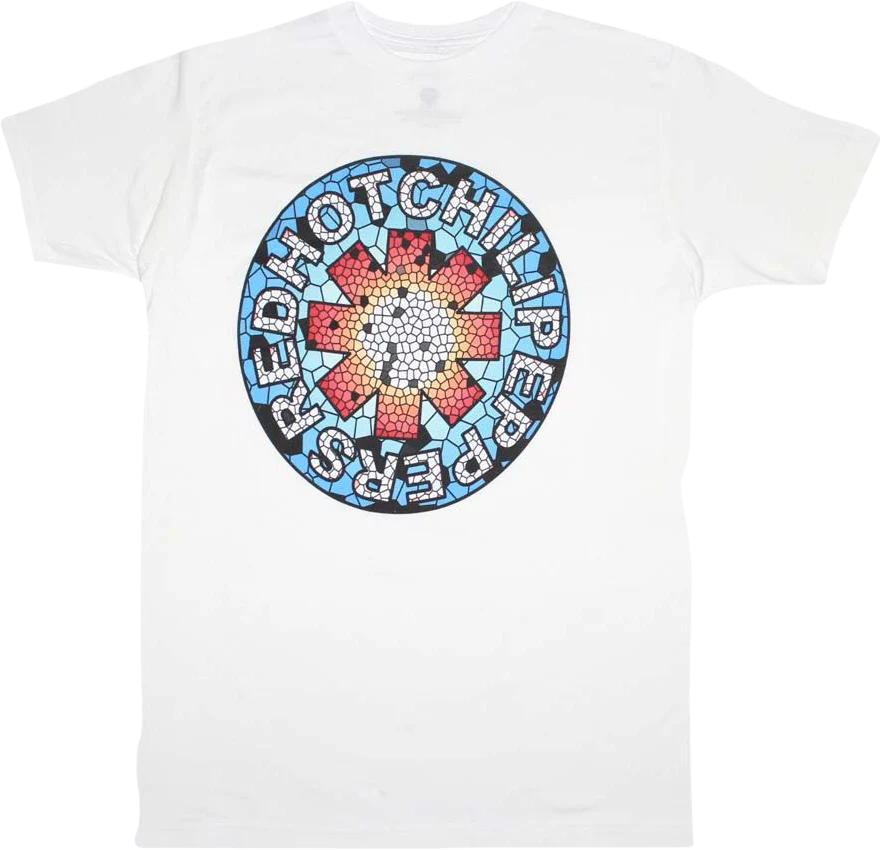 Mosaic Logo Red Hot Chili Peppers T-Shirt