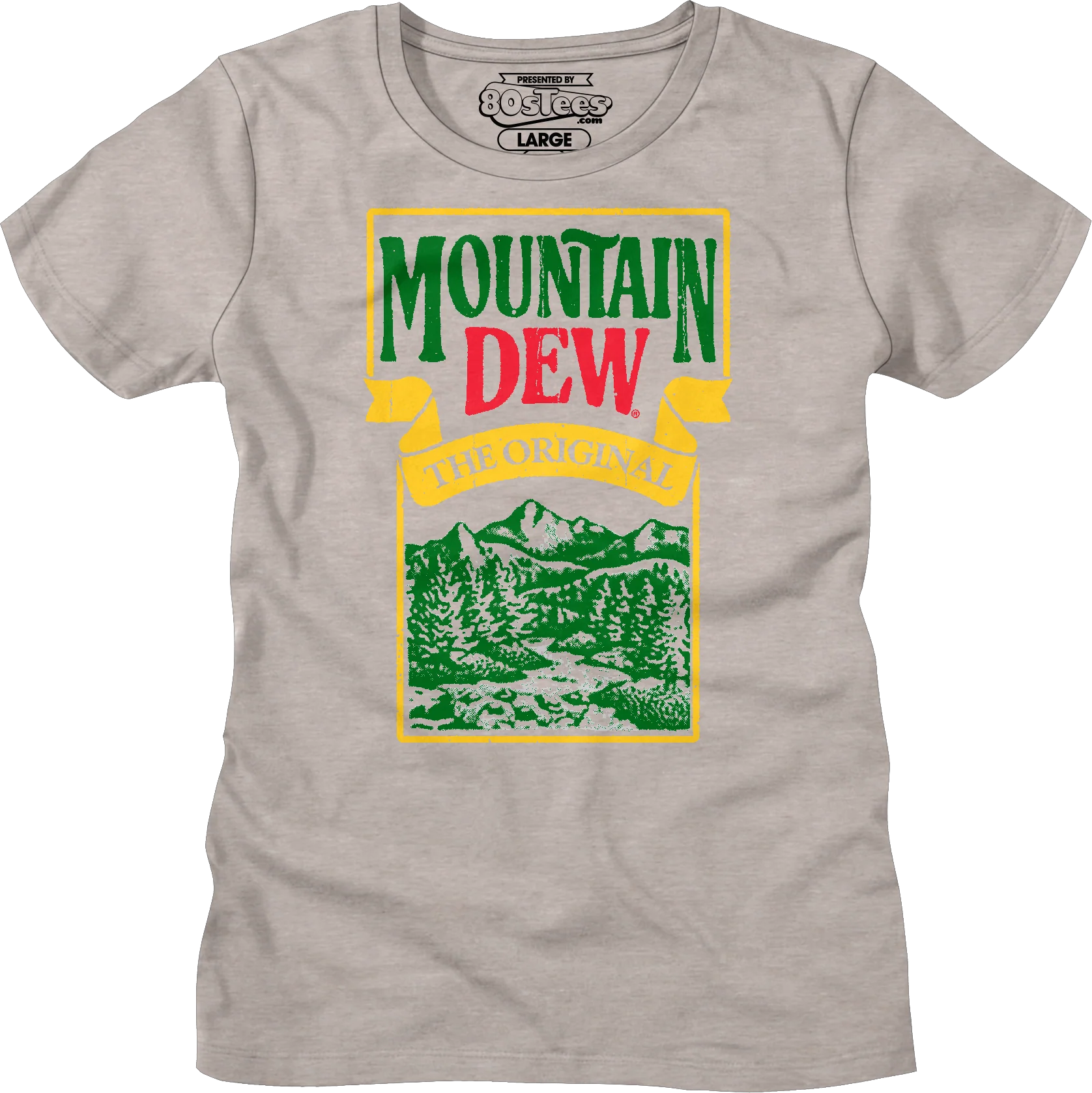 Mountain Label Mountain Dew T-Shirt - Image 4