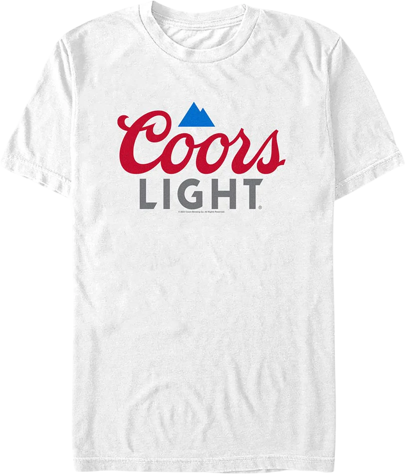 Mountain Peaks Logo Coors Light T-Shirt