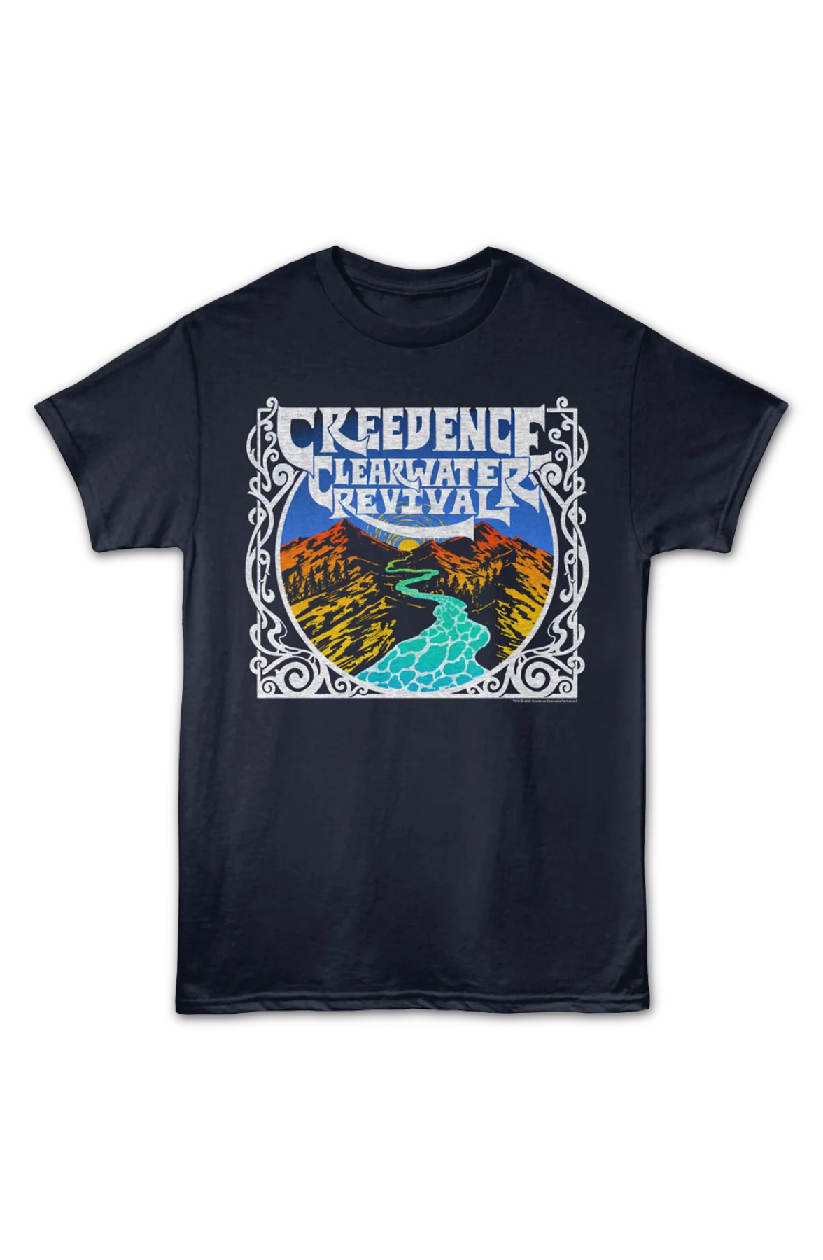 Mountains And River Creedence Clearwater Revival T-Shirt - Image 2