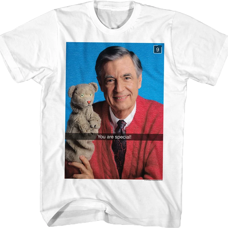 Mr. Rogers You Are Special Photo T-Shirt