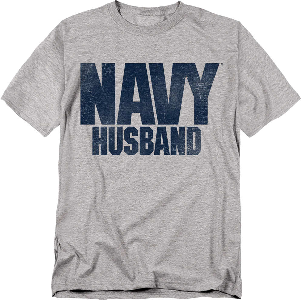 Navy Husband T-Shirt