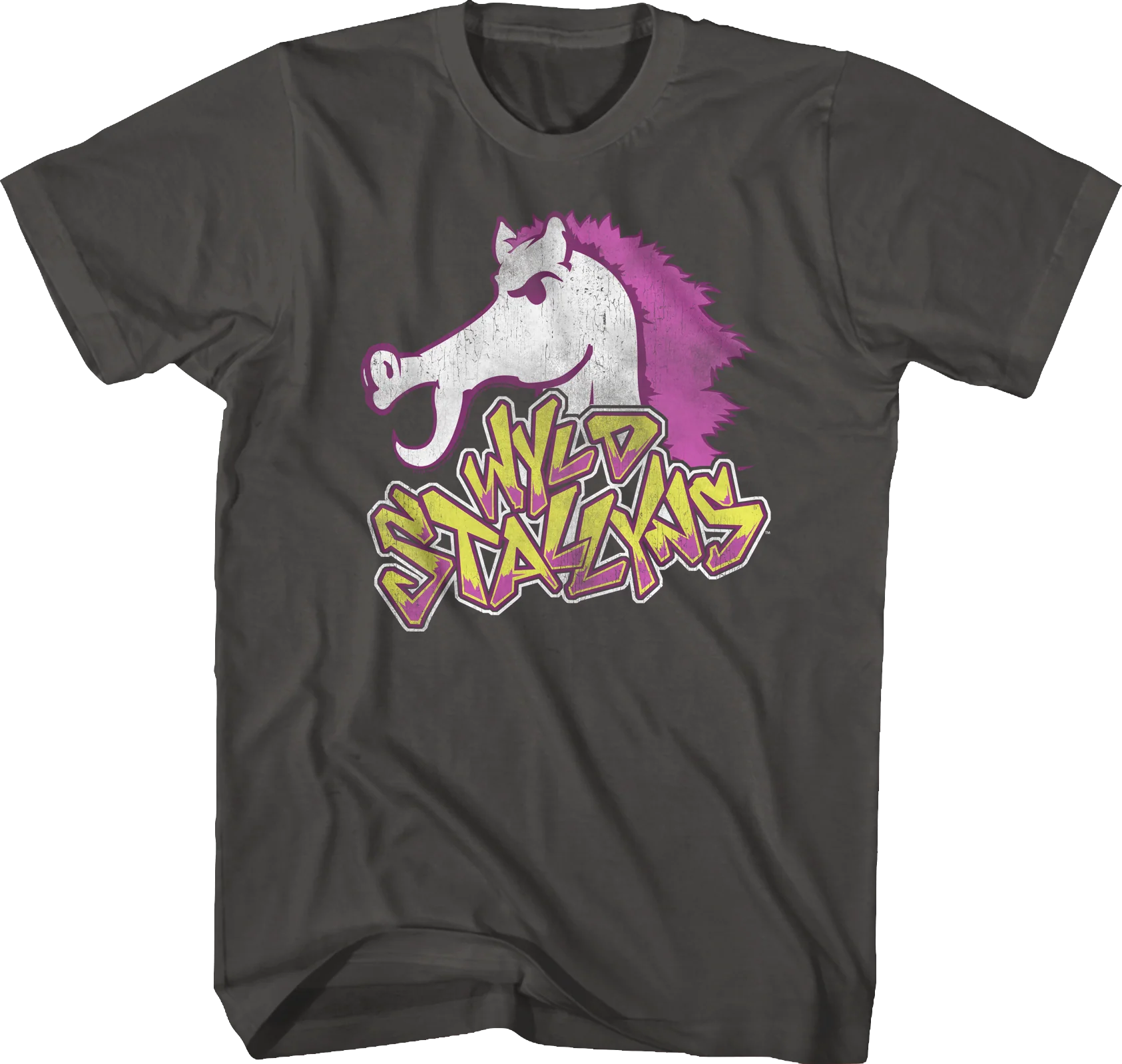 Neon Wyld Stallyns Bill and Ted's Excellent Adventure T-Shirt