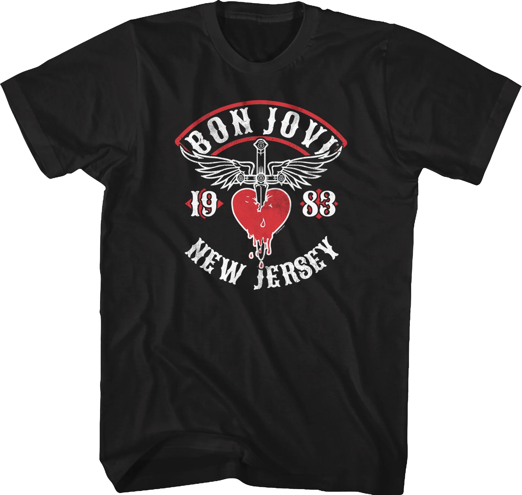 New Jersey 1983 Bon Jovi T-Shirt