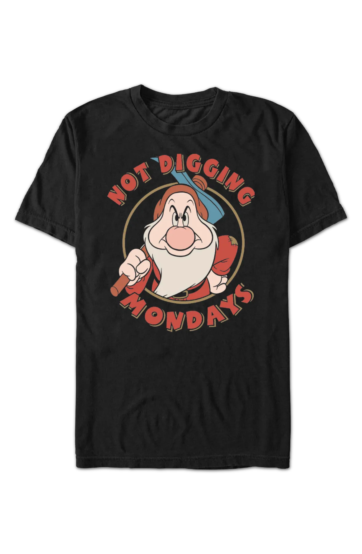 Not Digging Mondays Snow White Disney T-Shirt - Image 2