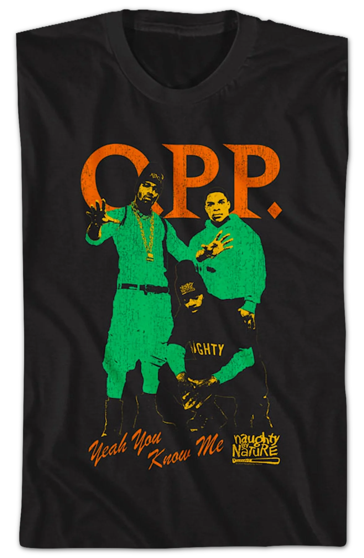 O.P.P. Yeah You Know Me Naughty By Nature T-Shirt - Image 2