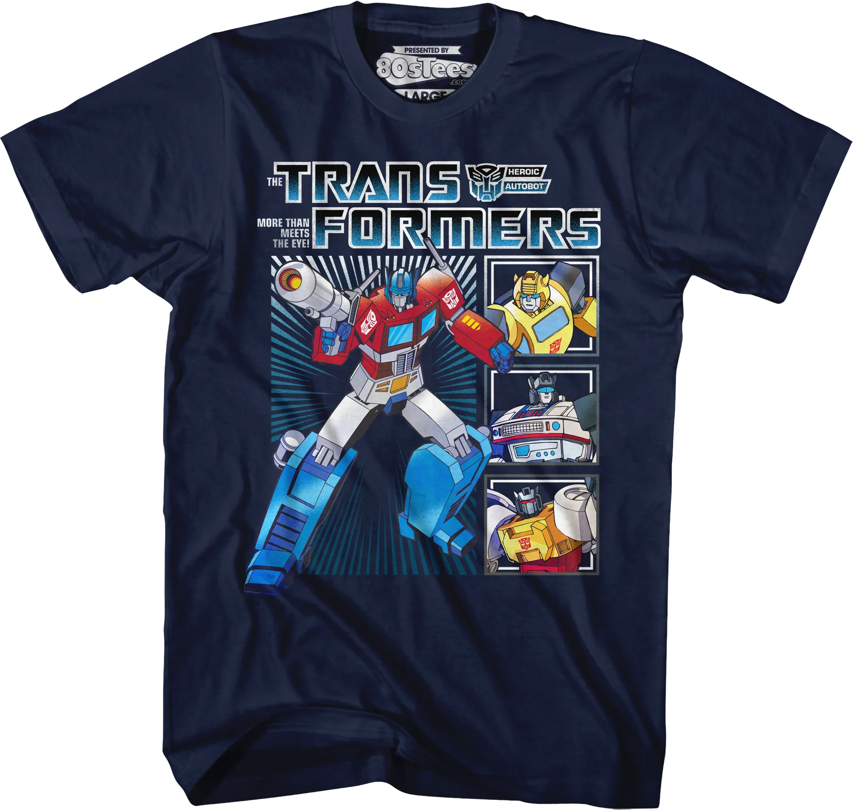 Optimus Prime and the Autobots Transformers T-Shirt
