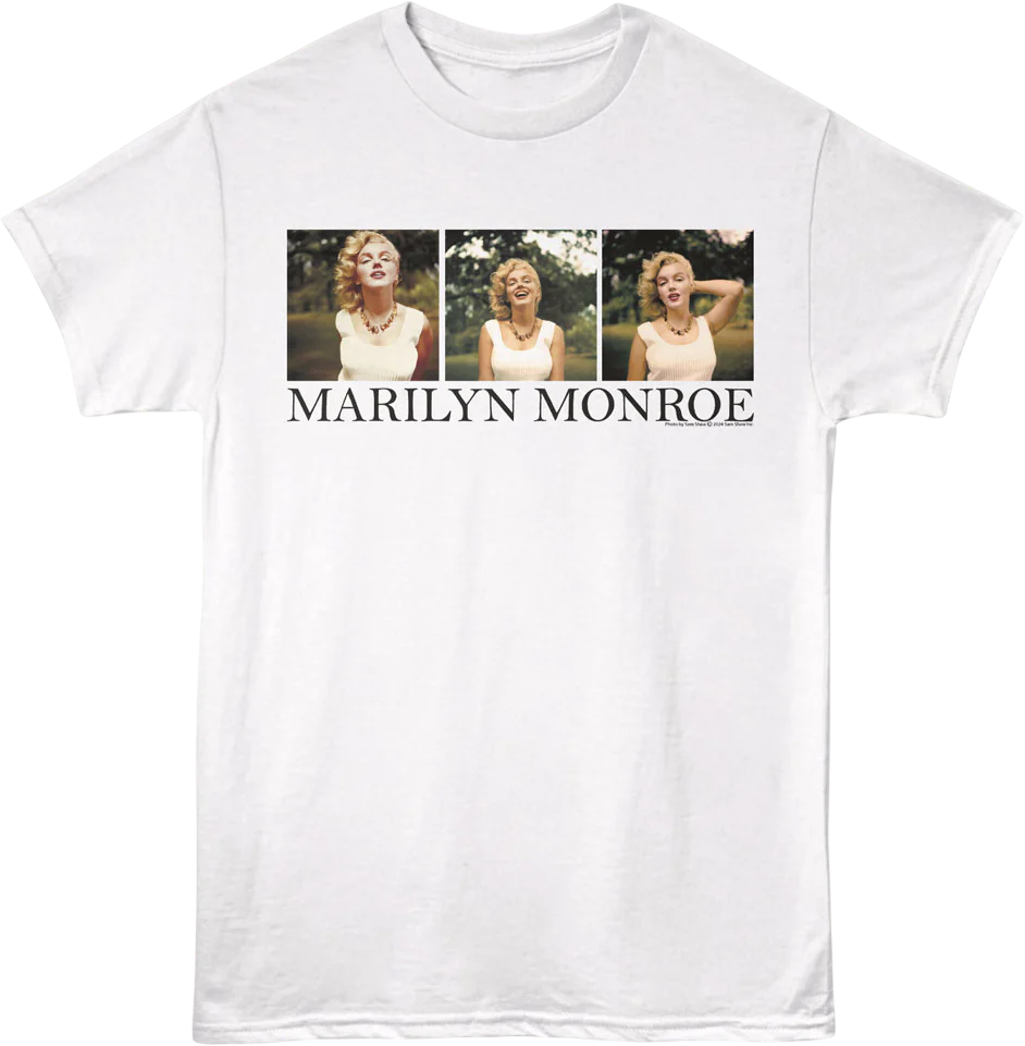 Outdoor Photo Shoot Marilyn Monroe T-Shirt