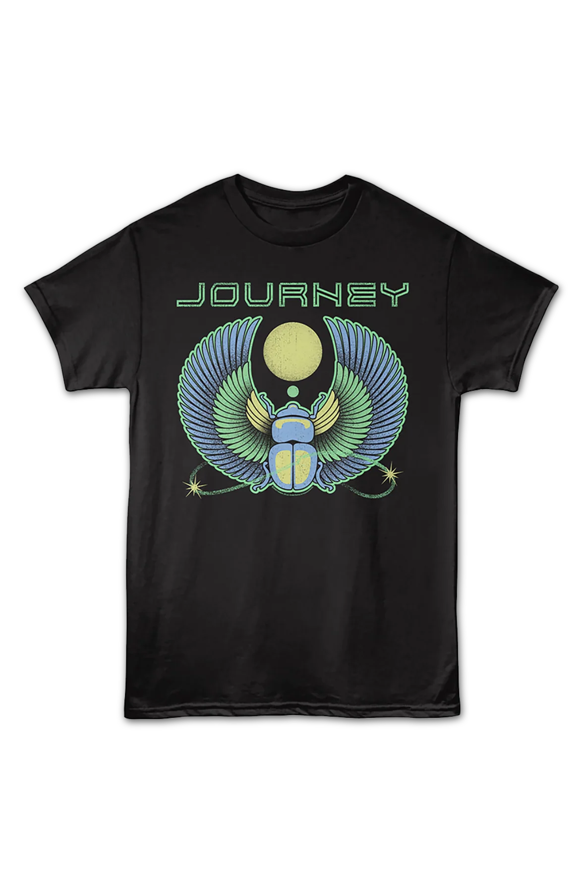 Outline Scarab Beetle Journey T-Shirt - Image 2